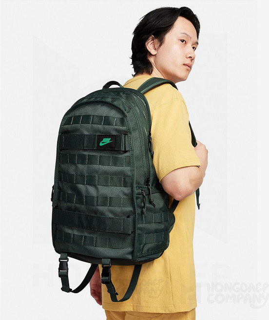 나이키 RPM 백팩 중학생 고등학생 대학생 책가방 노트북백팩, 단일 사이즈, 빈티지 그린 (338)