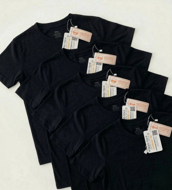 와우코지 5장 면티 30수 무지 라운드 오코텍스 빅사이즈 반팔 티셔츠 남녀공용