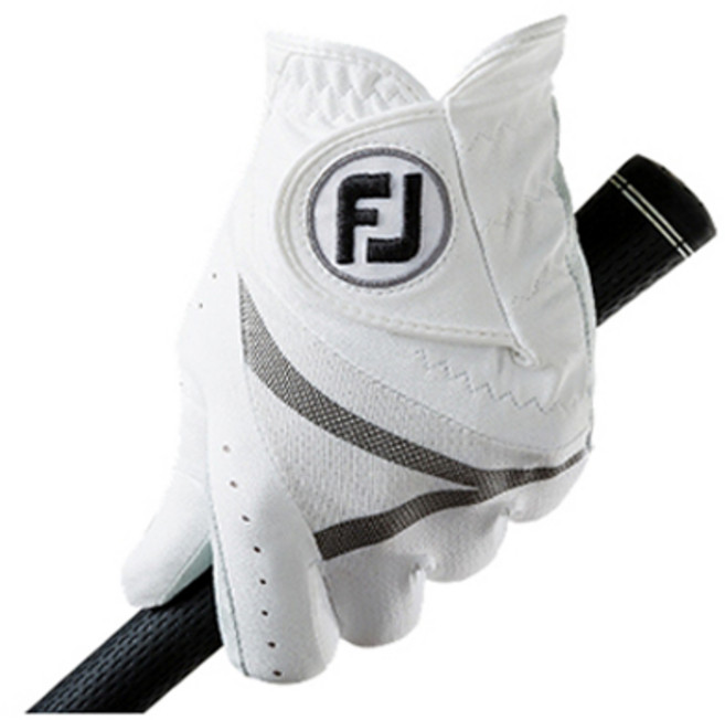 풋조이 스테이쿨 남성용 골프장갑 64503E 합피 세탁가능, 1개, 화이트