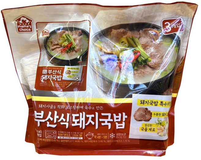 코스트코 (냉장) 마마스초이스 부산식 돼지국밥, 1개, 2.1kg