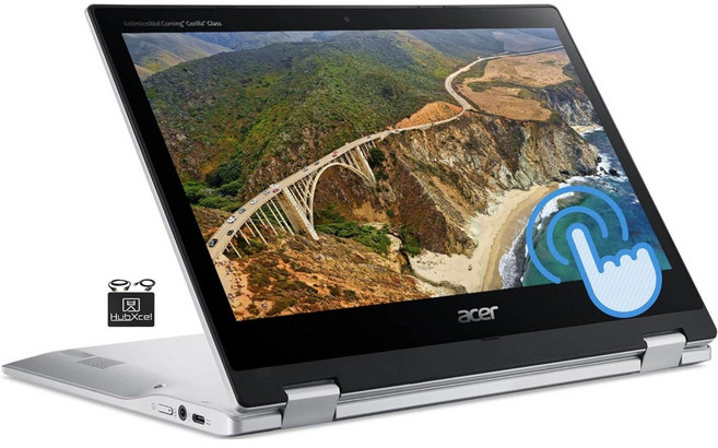 Acer Spin 2023 플래그십 X360 2-in-1 크롬북 노트북 11.6인치, 5, Chrome OS, 4GB, 32GB eMMC, 2, 1