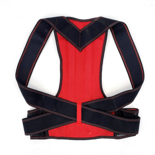 여름허리보호대 다이어트복대 거들 등 허리 자교정기 조절 가능한 성인 교정 벨트 트레이너 어깨 요추 교정기 척추 건강 지원 조끼