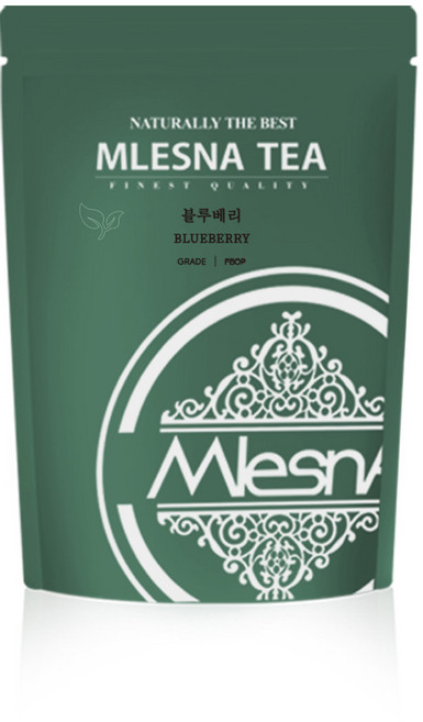 믈레즈나 아이스와인 홍차 100g, 07. 블루베리 홍차 100g, 1개