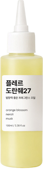 발향력 좋은 프래그런스 오일 원액, 126.플레르 도란줴27, 100ml, 1개
