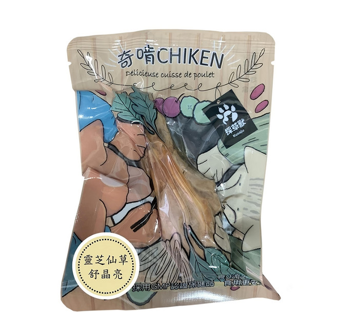 CHIKEN 奇啃 雞腿, 靈芝仙草舒晶亮, 70g, 30包