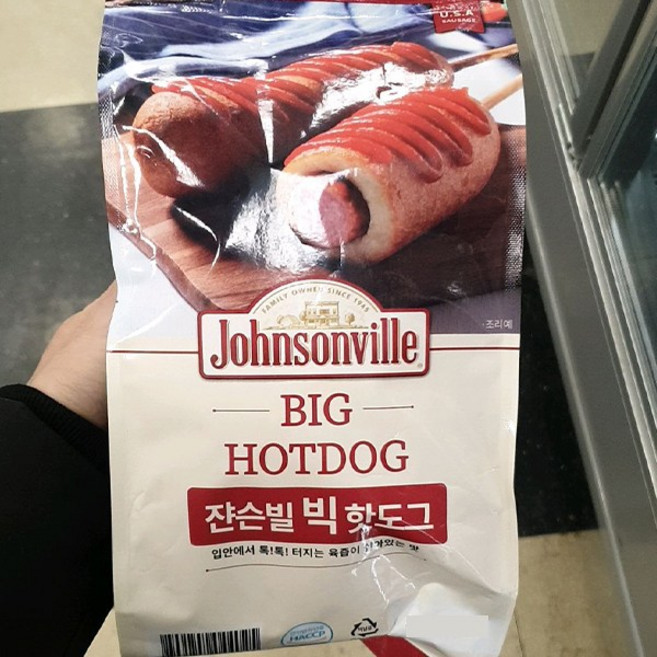 쟌슨빌 빅핫도그, 115g, 5개