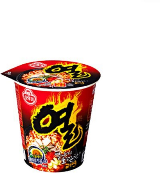 오뚜기 열라면 소컵 62g, 4개