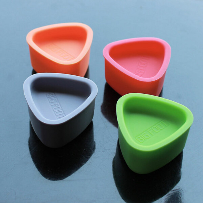 빅풋실리콘 삼각몰드 2종세트, 01오렌지+그린, 1세트, 01오렌지+그린