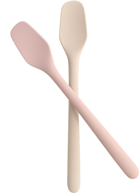 리브야 국산 실리콘 버터나이프, 1세트, 2종