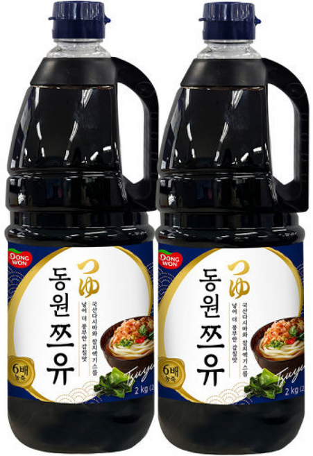 동원 쯔유, 2개, 2kg