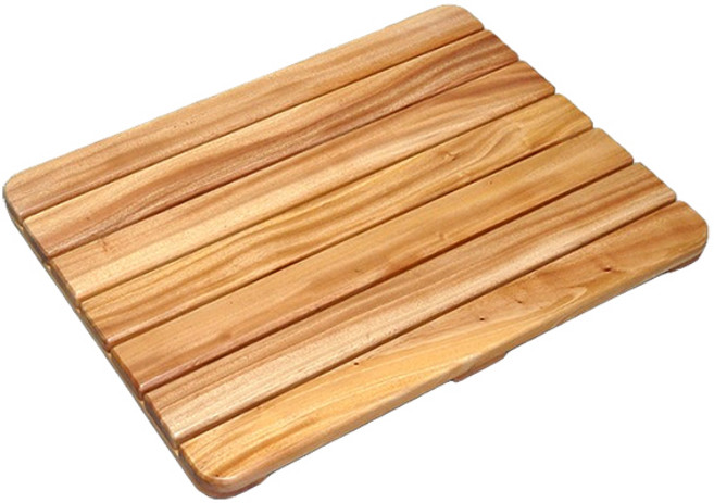 매직크린 마호가니 프리미엄 원목 발판 중형, 상세페이지 참조, 1개