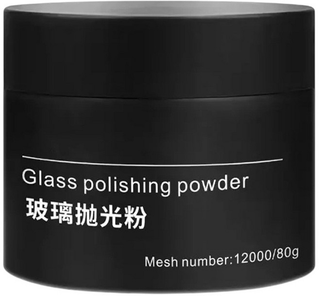 玻璃拋光粉 12000網目/80g, 1個, 40ml