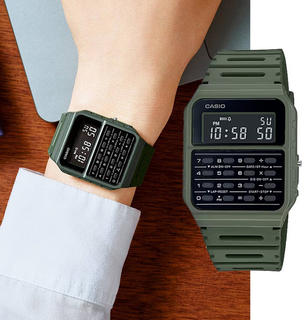 백화점AS가능 카시오 데이터뱅크 계산기 시계 CA-53