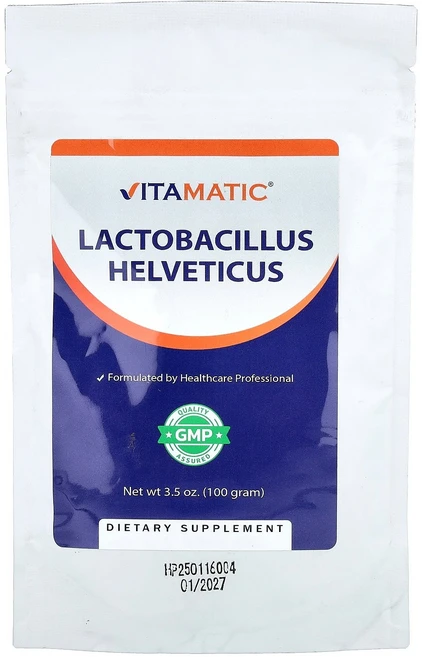 Vitamatic 바이타매틱 락토바실러스 헬베티쿠스 100g 파우더 프로바이오틱스 영양제, Vitamatic 바이타매틱 락토바실러스 헬베티쿠스 1, 1개 - 쿠팡