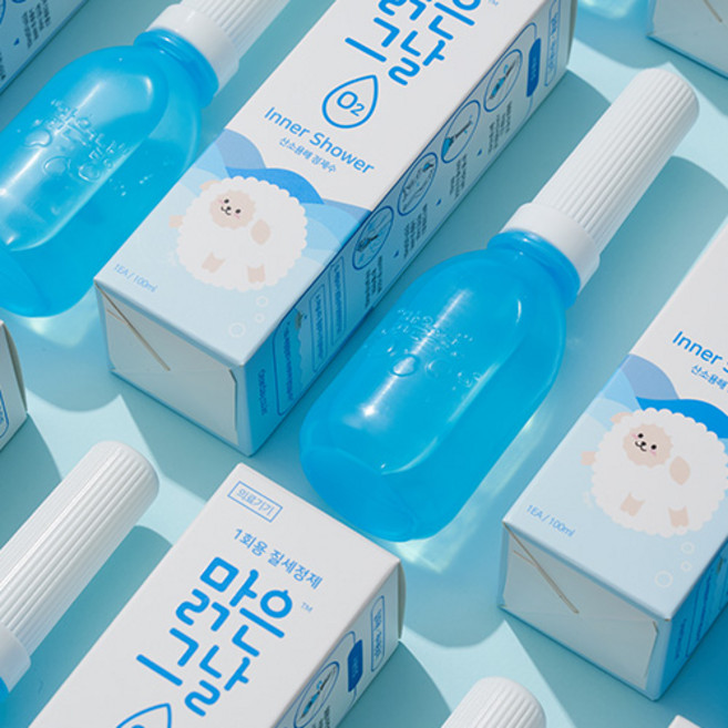 맑은그날 여성청결제 질세정기, 100ml, 10개