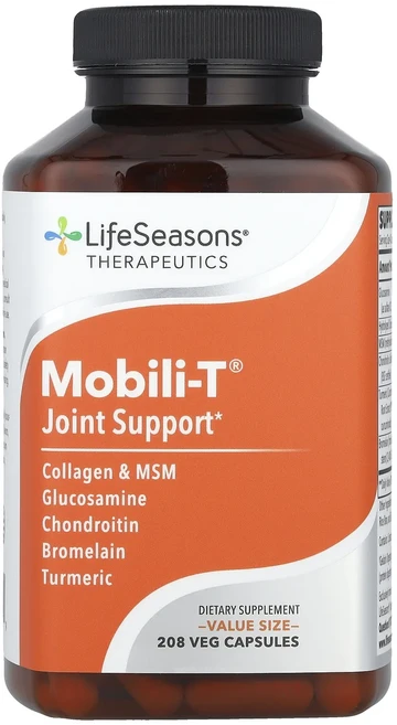 몸관리하세요 겨울입니다 LifeSeasons Therapeutic Mobili-T® 조인트 서포트 베지 캡슐 208정 특별관리진행, LifeSeasonsTherapeuticMobiliT조, 1개 - 쿠팡