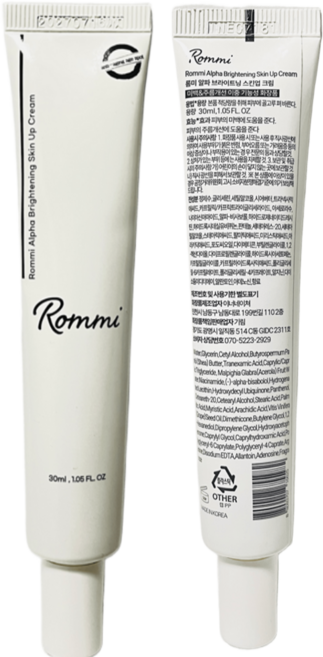 롬미 기미 주근깨 주름 미백 스킨업 크림, 30ml, 1개