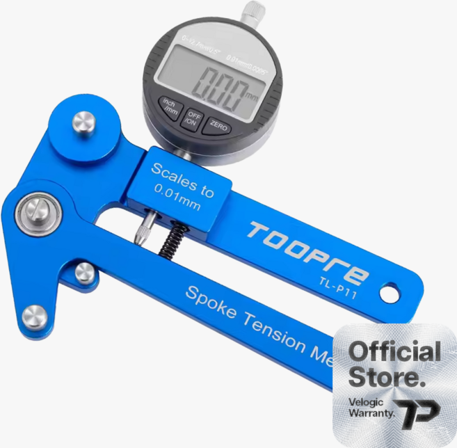 투프리 디지털 스포크 텐션 미터 자전거 휠 장력 게이지 측정 공구(스포크 렌치 증정) Toopre