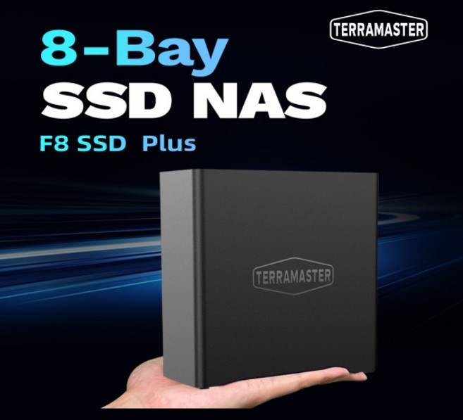 TERRAMASTER F8 SSD 플러스 NAS - 8Bay 모든 코어 i3 스레드 CPU 16GB RAM 팜 사이즈 네트워크 부착 스토리, 01 빠른