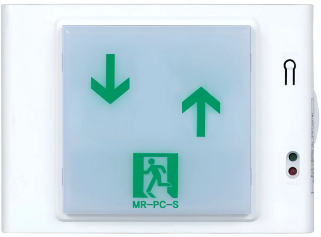 단골소방 LED 계단 통로 유도등 신축형 소방점검용 벽부형 소형 층수스티터 증정, 1개, 혼합색상