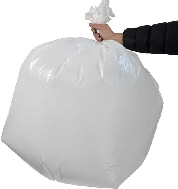 충남비니루포장 두꺼운 배접 쓰레기 비닐봉투 유백, 50개, 100L