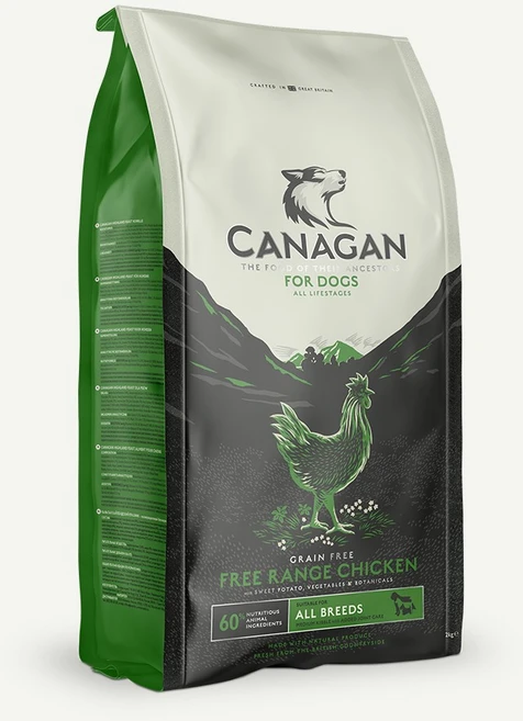 [공식수입사 정품] 카나간 프리레인지 치킨 포 독 12kg (완포장), 1개, 닭 - 쿠팡