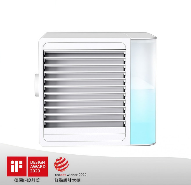 hysure 家用小型 雙入裝 德國iF設計獎 Reddot winner 2020, 水冷扇