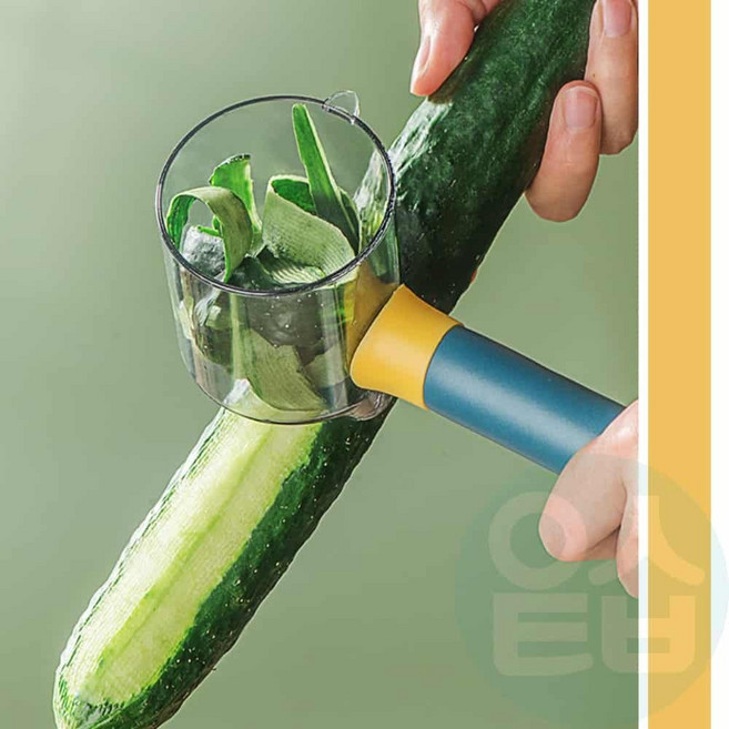 채칼 채소필러 식재료 손질 껍질정리채칼 감자칼 오이 당근 껍질깎이 다지기 과일 한손커터, 1개