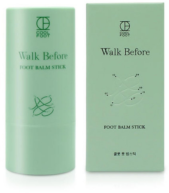 쿨풋 풋밤 스틱 멀티밤 풋케어 발보습제 18g 발뒤꿈치 발바닥 각질 연화제, 1개