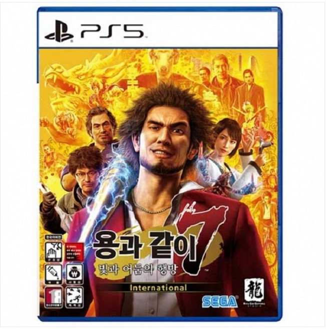 PS5 용과같이7 빛과 어둠의 행방 인터내셔널 한글판, 상세페이지 참조