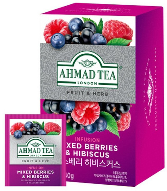 아마드 믹스 베리 히비스커스 2g 20개입 2개