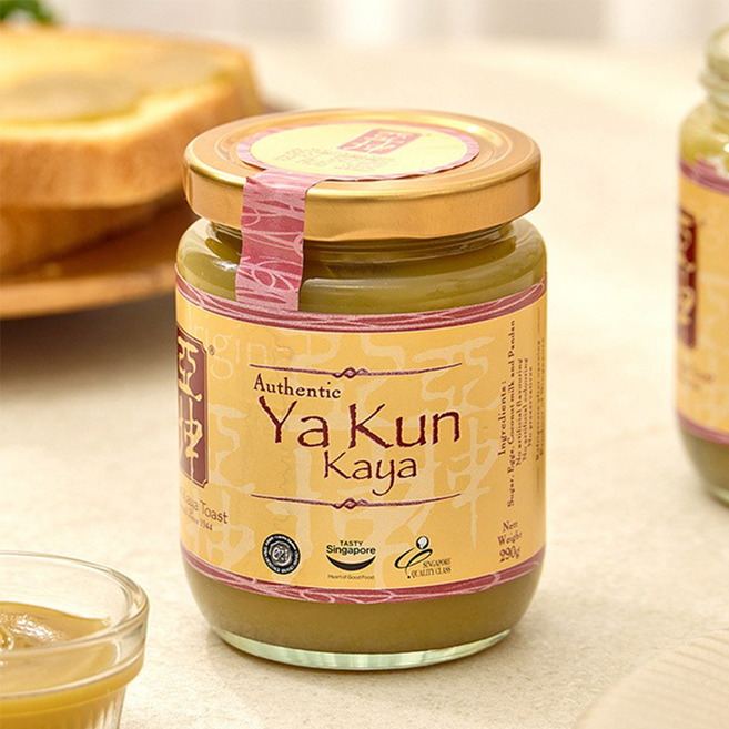 [야쿤] 싱가포르 프리미엄 카야잼 290g 카야 토스트 스프레드, 1개