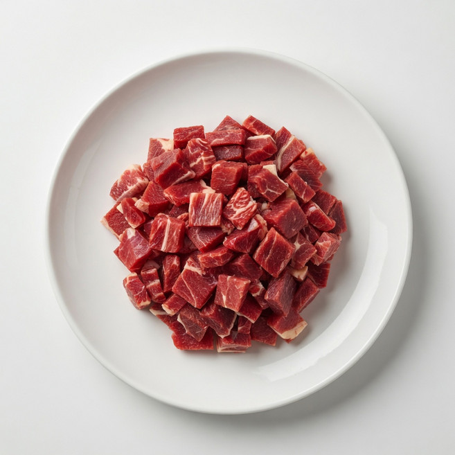 힐링미트 수입 소고기 목심 국거리용, 500g, 1개