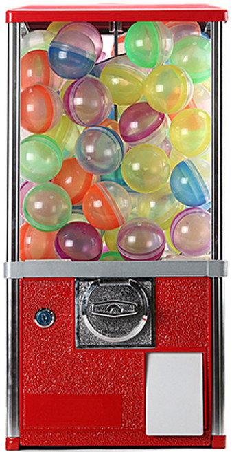 클래식 캡슐뽑기기계 가챠머신 사탕 토이미니어처 가챠샵 캡슐토이 사탕뽑기 문방구 뽑기, 국내배송[2시이전당일발송], 동전1개형, 1개