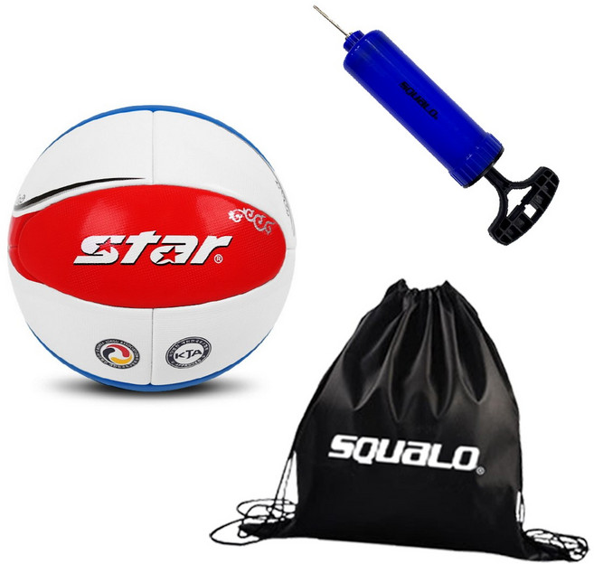 스타 태극 족구공, JB235TB-31 + SQUALO 공가방 & 펌프