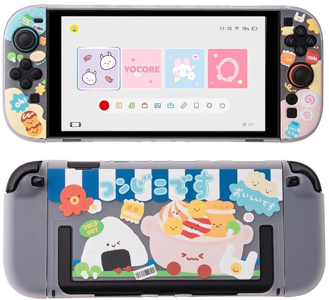 YOCORE Protective Case for Nintendo Switch 2 (2025) Cute Slim Cover with Shock-Absorbent & Anti-S, YOCORE Protective Case for Nin