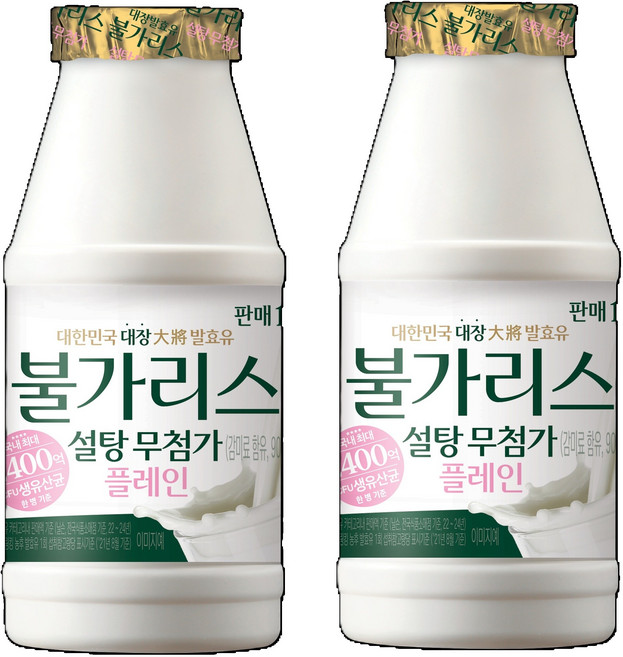 남양 불가리스 설탕무첨가 플레인, 16개, 150ml