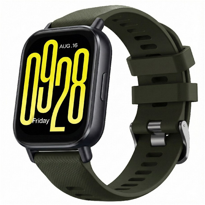 나인식스 샤오미 레드미워치 5 라이트 / 액티브 프리미엄 나인 퀵릴리즈 스트랩 밴드, 1개, 카키