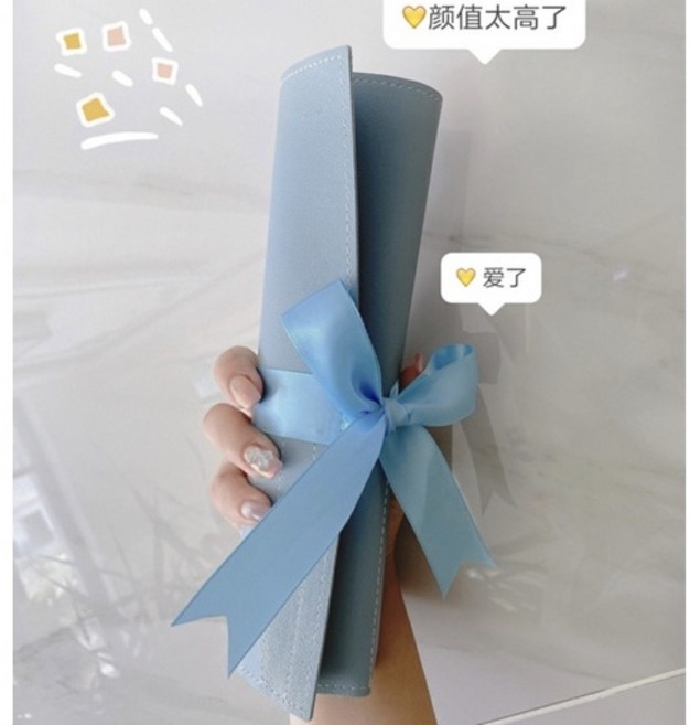 藍橋化妝刷 刷具套裝 粉底刷 眼影刷 臉部刷具, 1個, 單件｜10孔化妝包, 10孔化妝包