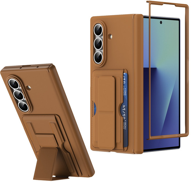 HEZO헤조 갤럭시 Z폴드 케이스 카드수납 힌지보호 거치대 스트랩 범퍼 커버