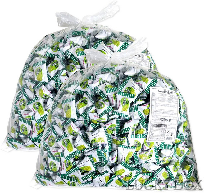 맛고을 청포도캔디 4000g, 4kg, 2개