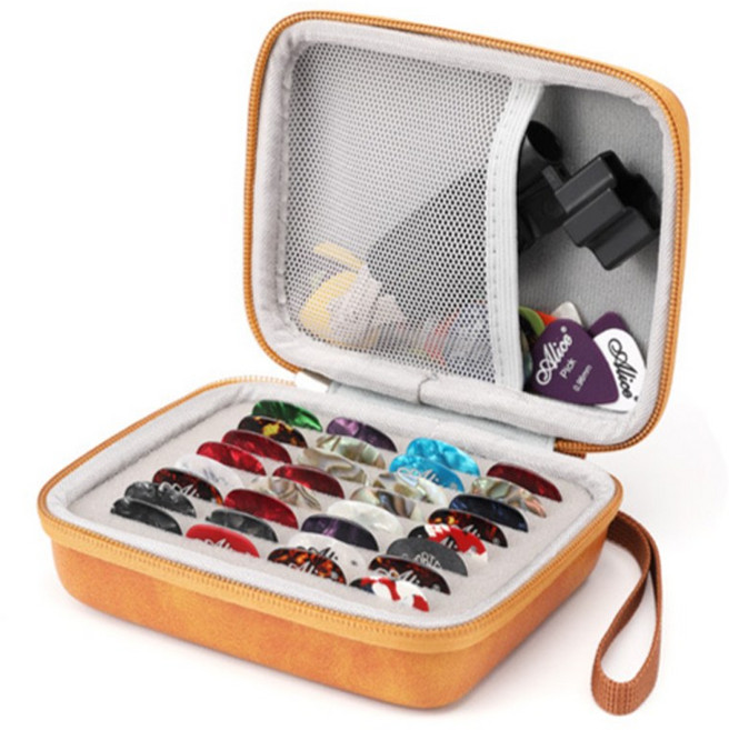 기타 피크 악세서리 케이스 파우치 가방, 1개