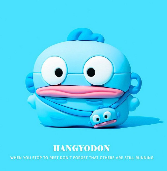 한교동 캐릭터 에어팟케이스 귀여운 입체 실리콘 보호커버 에어팟프로 악세사리, 1개, 한교동 케이스, AirPods Pro 2