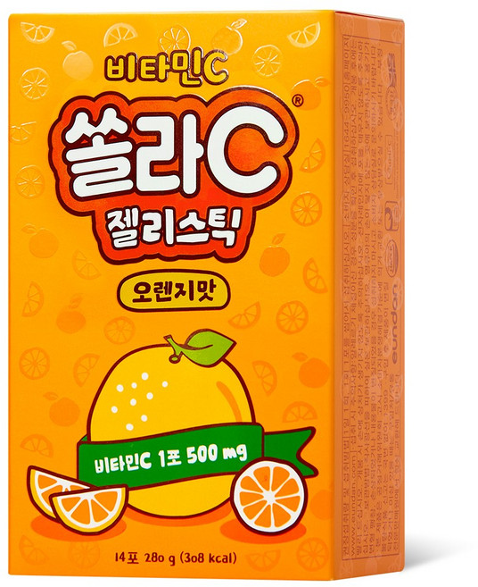 고려은단 쏠라C 젤리스틱, 280g, 1개