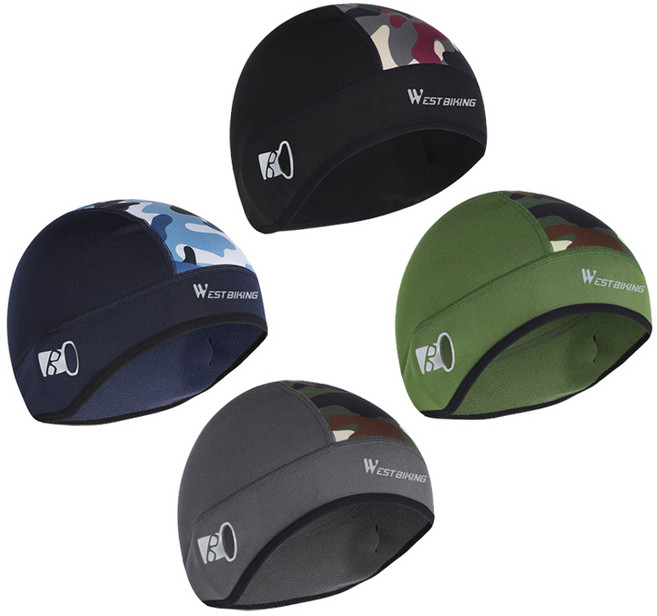 시그니처베이지 자전거 겨울 방한 모자 쪽모자 버프 귀마개 스컬캡 YPZ299, 블랙, 1개