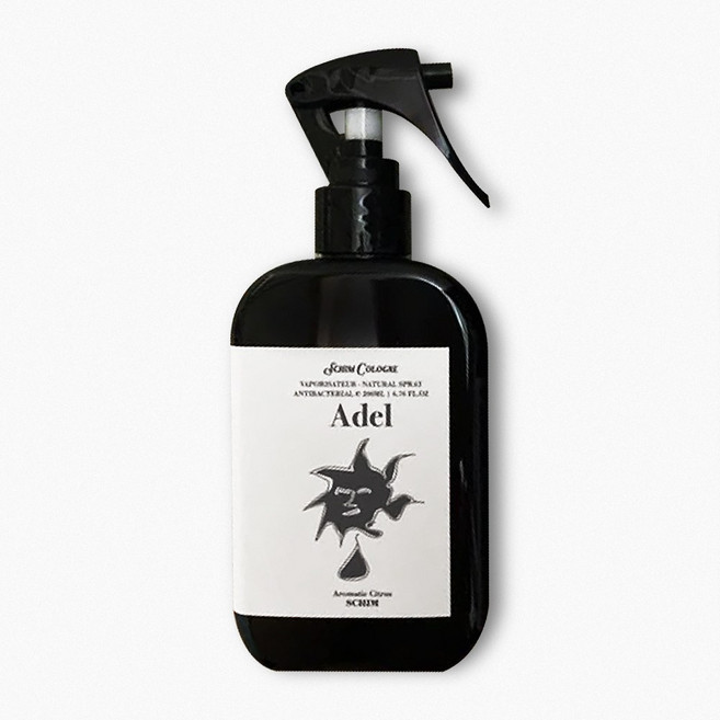 스침 섬유 공간 향수 아델, 200ml, 1개, 바질과 주니퍼베리향