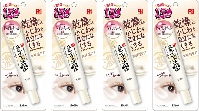 사나 나메라카 혼포 두유 아이크림 링클아이크림 30g 4개