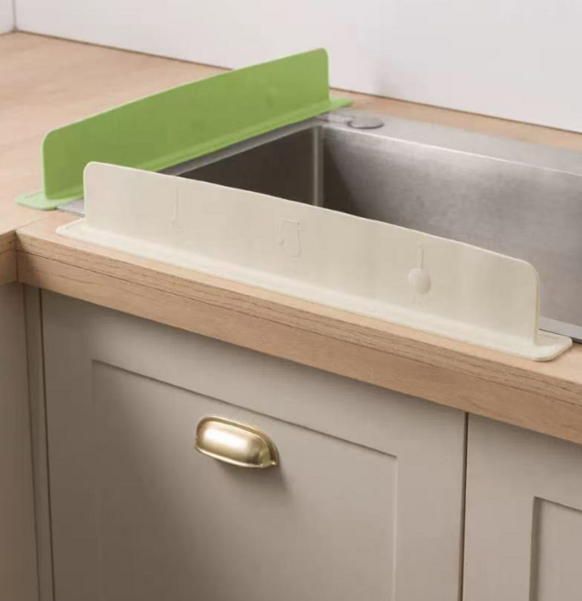 홈앤니드 바닥에척척 물튐방지 가림막, 1개, 그린