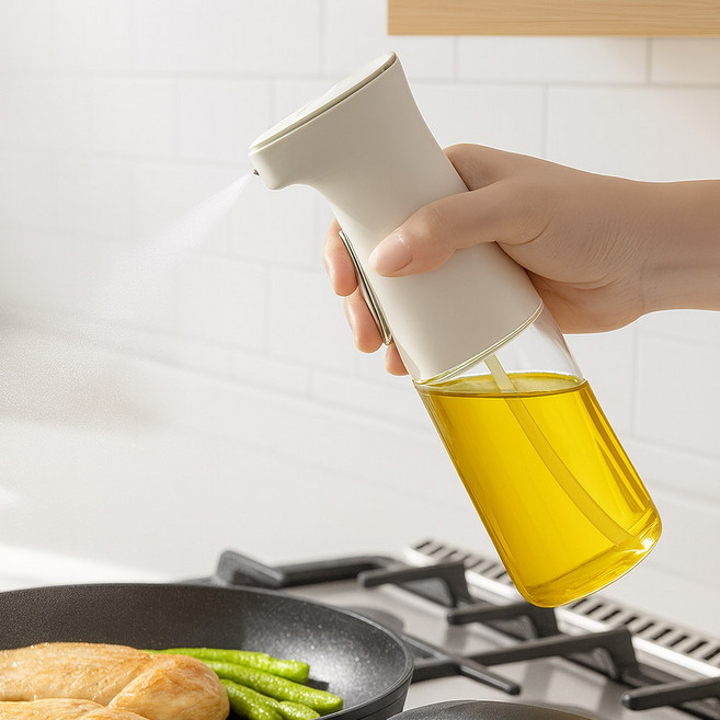 헬로제인 유리병 오일 스프레이 240ml, 2개