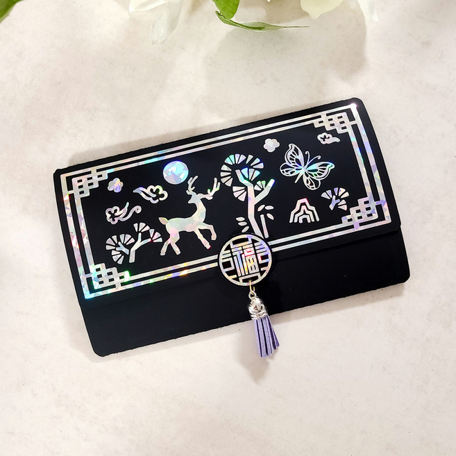 자개용돈봉투 부모님 생신 현금 상품권 축하선물 복봉투, 사슴, 기본